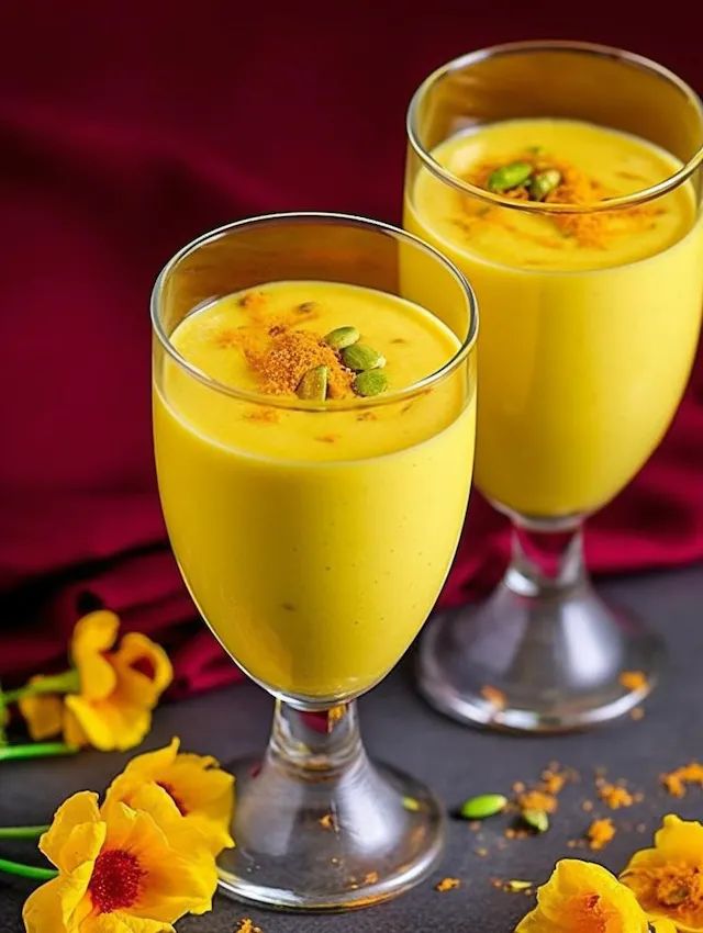 delightful mango lassi